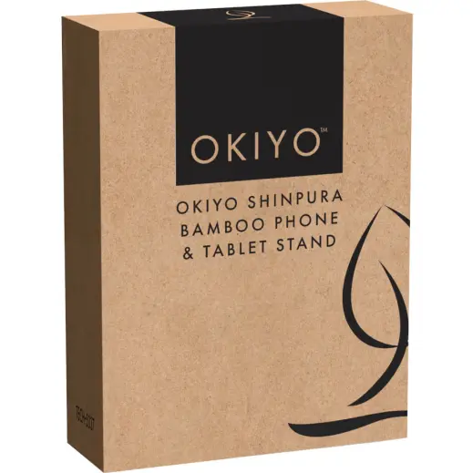 Okiyo Shinpura Bamboo Phone Tablet Stand Gift Box